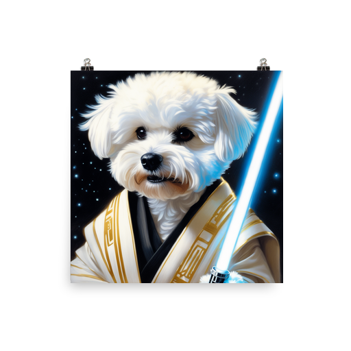 PugMug Custom Bichons Frise Poster