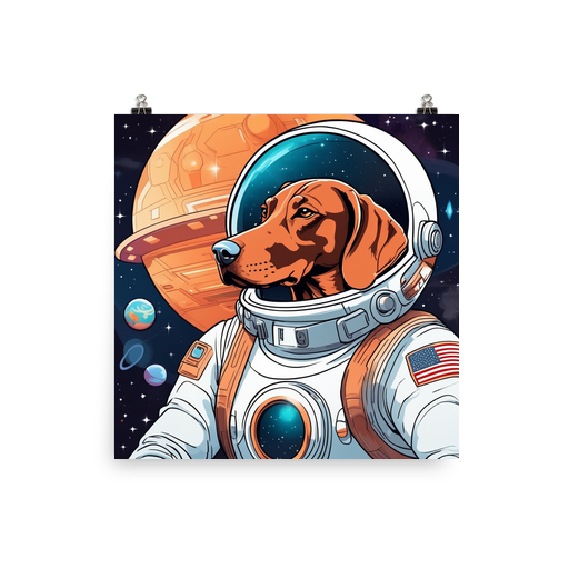 PugMug Custom Vizsla Poster