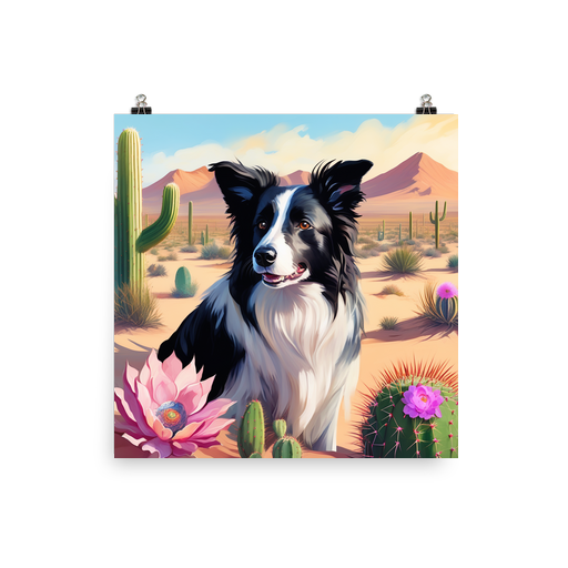 PugMug Custom Border Collie Poster