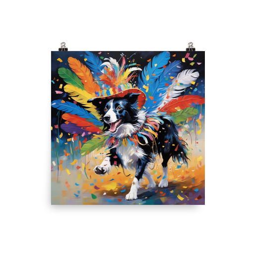 PugMug Custom Border Collie Poster