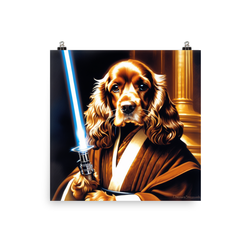 PugMug Custom English Cocker Spaniel Poster