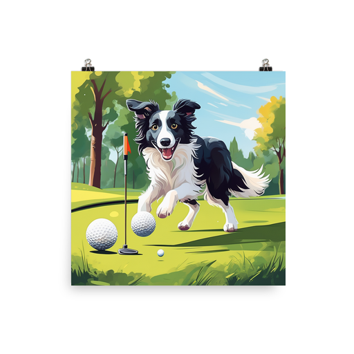 PugMug Custom Border Collie Poster
