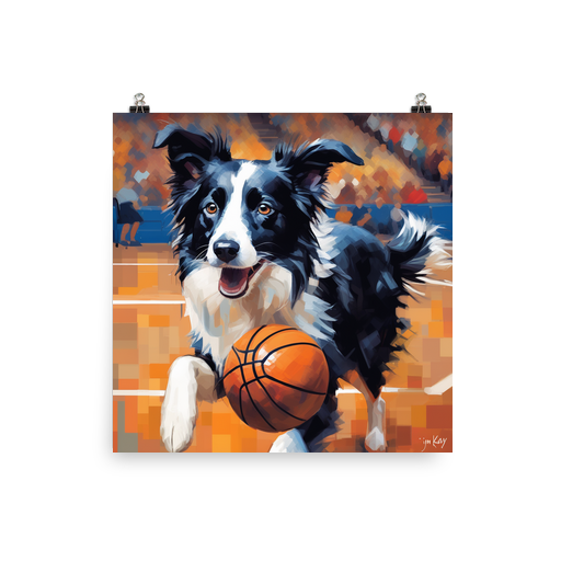 PugMug Custom Border Collie Poster