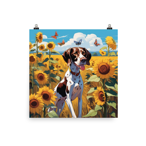 PugMug Custom Pointer Dog Poster