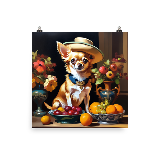 PugMug Custom Chihuahua Poster