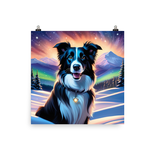 PugMug Custom Border Collie Poster
