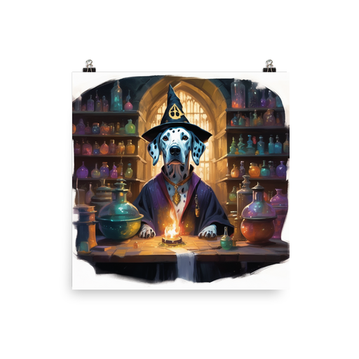 PugMug Custom Dalmatian Poster