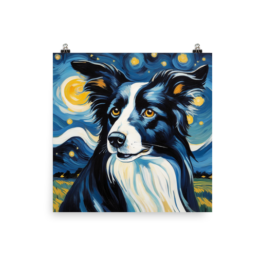 PugMug Custom Border Collie Poster