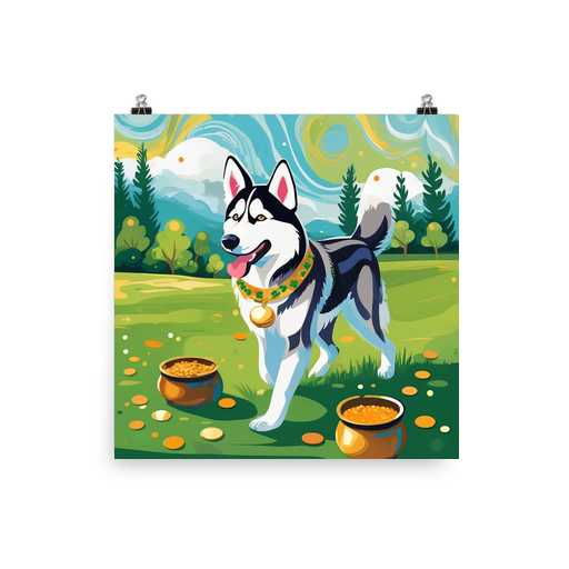 PugMug Custom Siberian Husky Poster