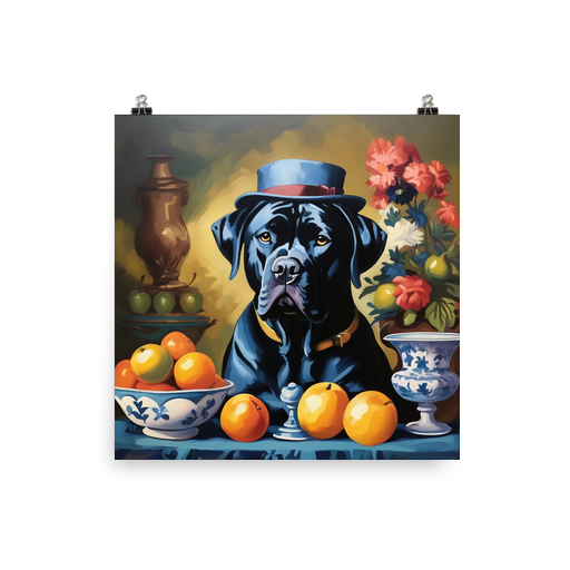 PugMug Custom Cane Corso Poster