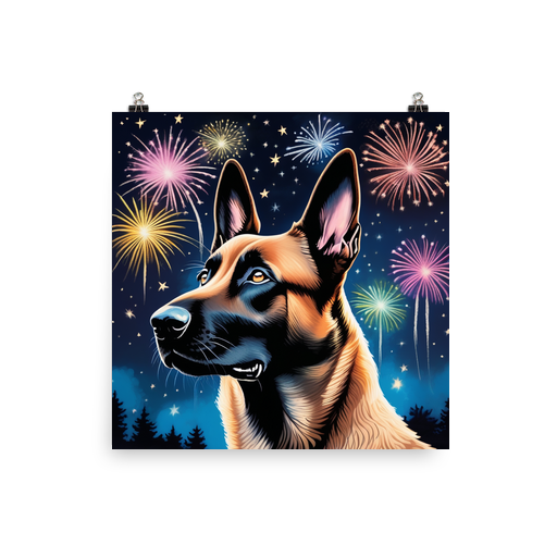 PugMug Custom Belgian Malinois Poster