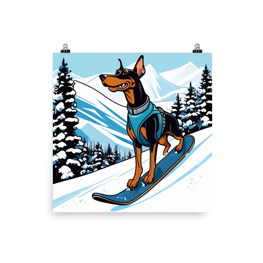 PugMug Custom Doberman Pinscher Poster