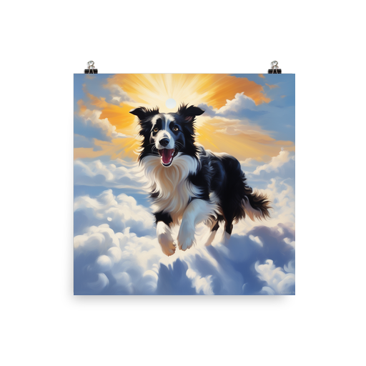 PugMug Custom Border Collie Poster