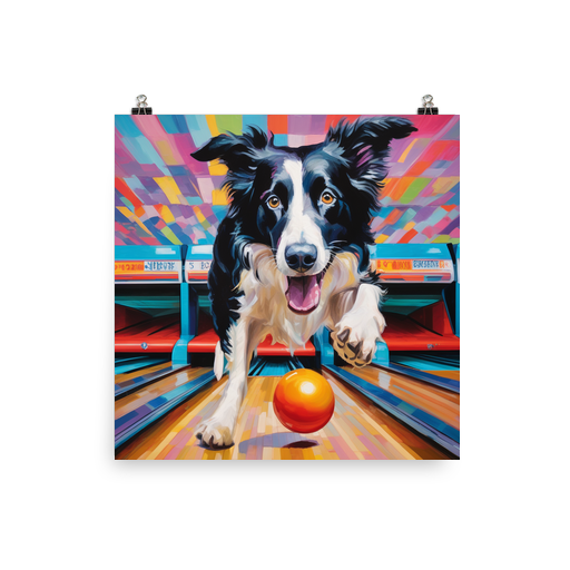 PugMug Custom Border Collie Poster