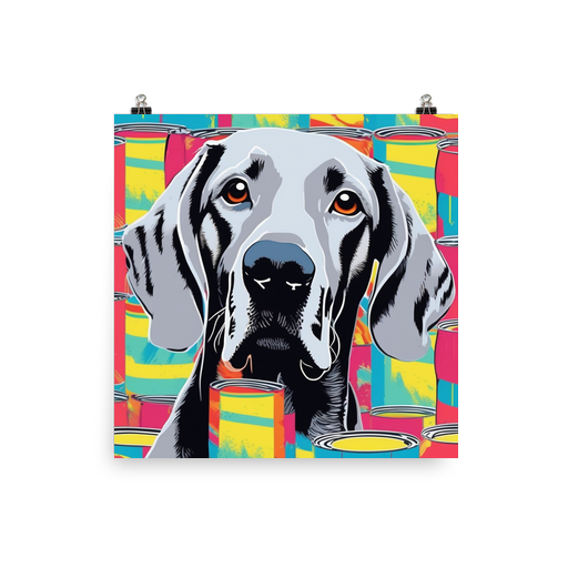 PugMug Custom Weimaraner Poster