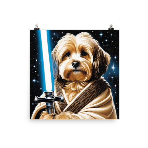 PugMug Custom Tan Havanese Dog Poster