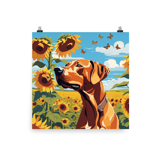 PugMug Custom Rhodesian Ridgeback Poster