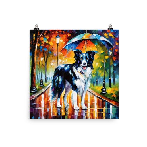 PugMug Custom Border Collie Poster