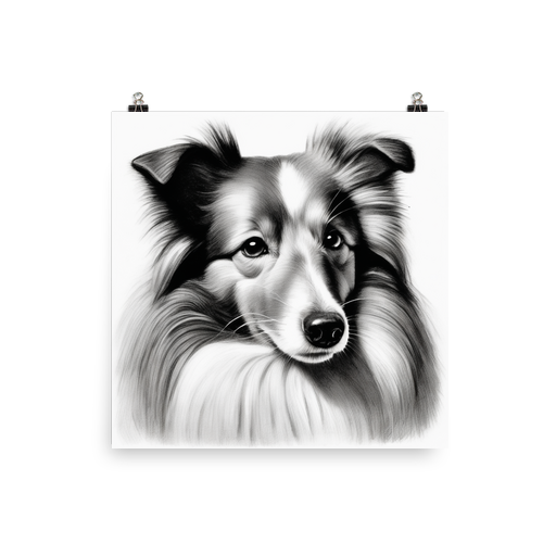 PugMug Custom Shetland Sheepdog Poster