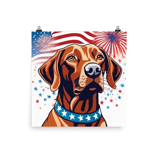 PugMug Custom Vizsla Poster