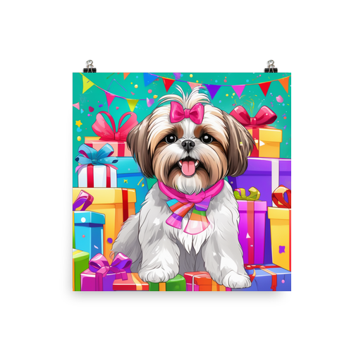 PugMug Custom Shih Tzu Poster