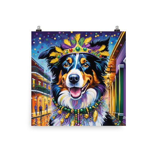 PugMug Custom Border Collie Poster