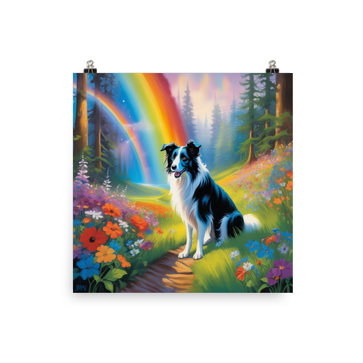 PugMug Custom Border Collie Poster