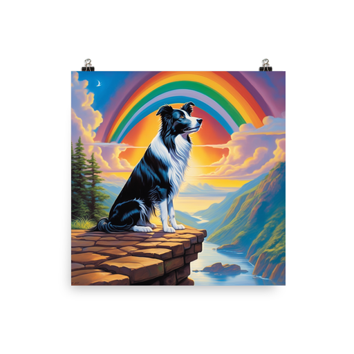 PugMug Custom Border Collie Poster