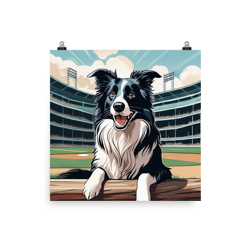 PugMug Custom Border Collie Poster