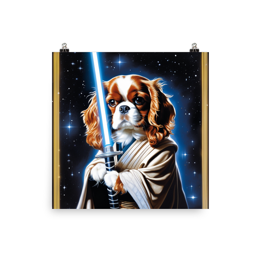 PugMug Custom Cavalier King Charles Spaniel Poster