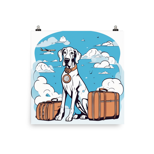PugMug Custom Great Dane Poster