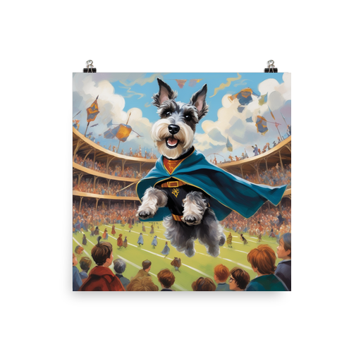 PugMug Custom Miniature Schnauzer Poster