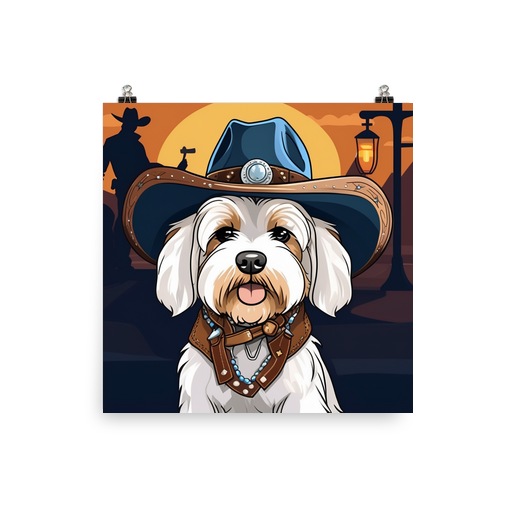 PugMug Custom White Havanese Dog Poster