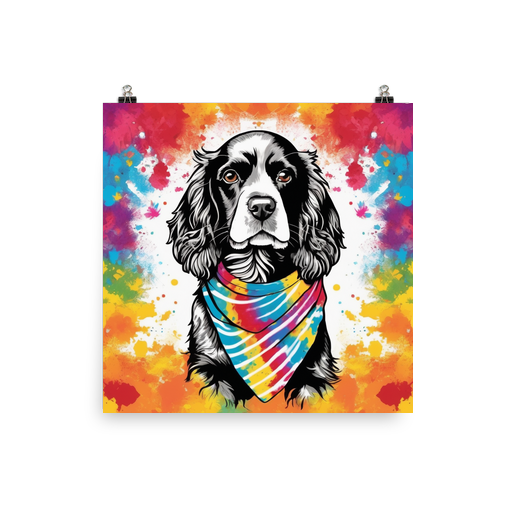 PugMug Custom English Cocker Spaniel Poster