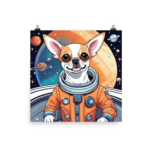 PugMug Custom Chihuahua Poster