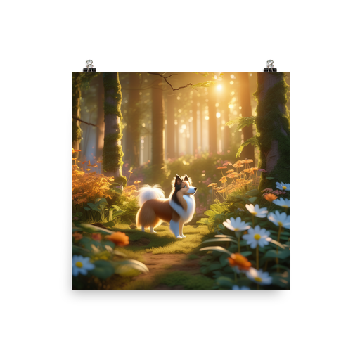 PugMug Custom Shetland Sheepdog Poster