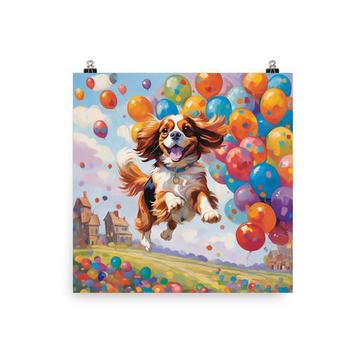 PugMug Custom Cavalier King Charles Spaniel Poster