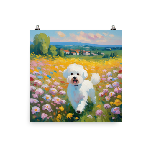 PugMug Custom Bichons Frise Poster