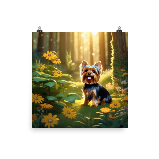 PugMug Custom Yorkshire Terrier Poster