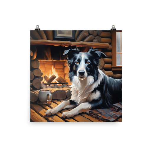 PugMug Custom Border Collie Poster