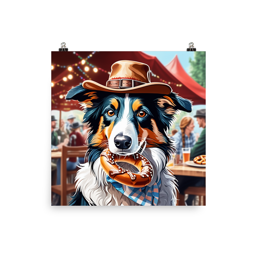 PugMug Custom Border Collie Poster