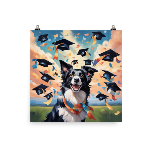 PugMug Custom Border Collie Poster
