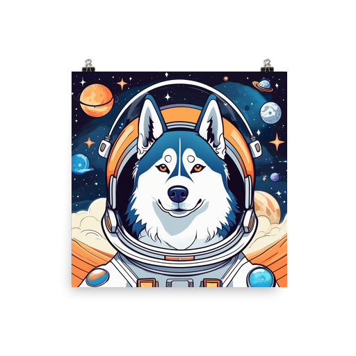 PugMug Custom Siberian Husky Poster