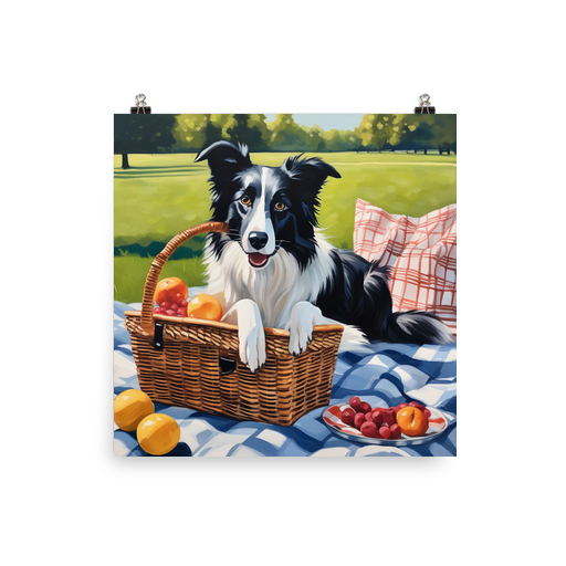 PugMug Custom Border Collie Poster