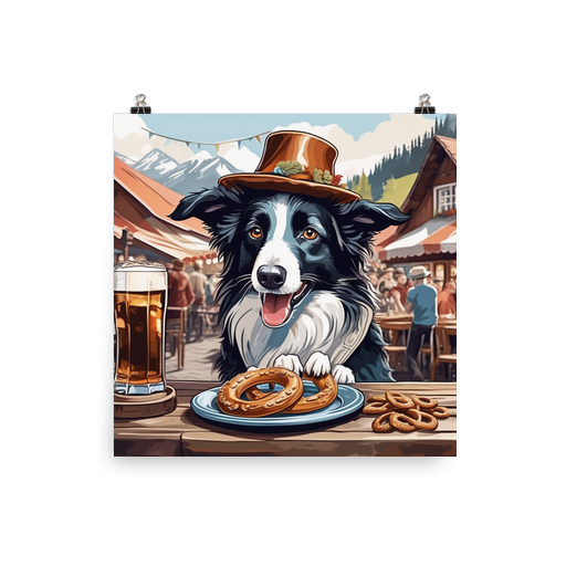 PugMug Custom Border Collie Poster