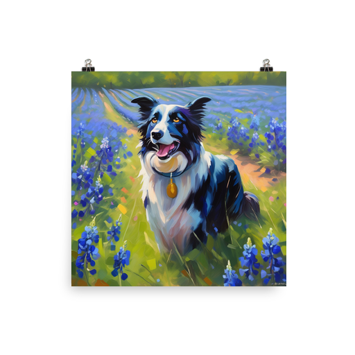 PugMug Custom Border Collie Poster