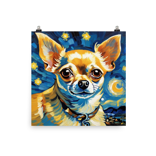 PugMug Custom Chihuahua Poster