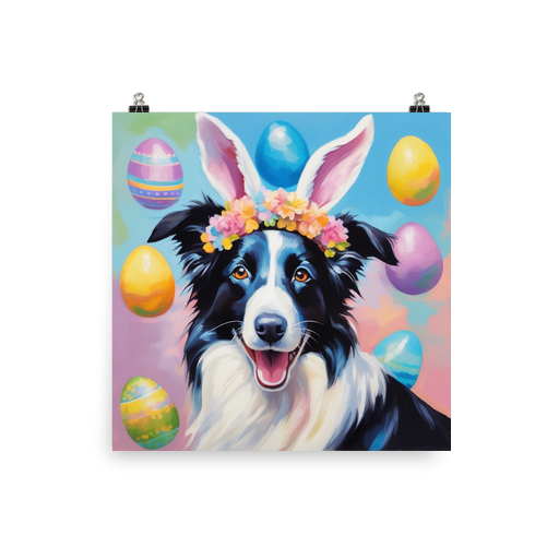 PugMug Custom Border Collie Poster
