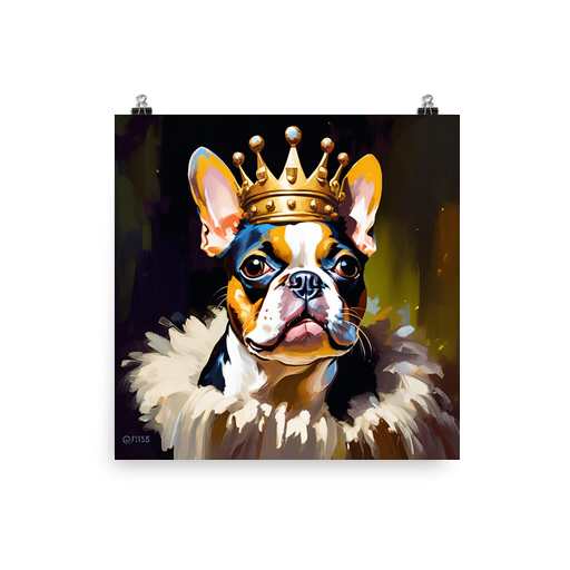 PugMug Custom Boston Terrier Poster