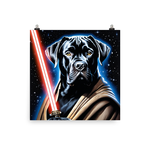 PugMug Custom Cane Corso Poster
